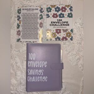 100 Envelope Savings Challenge -Budget Book W/ Cash Envelopes-New with Tag